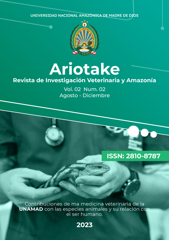 					Ver Vol. 2 Núm. 2 (2023): Investigación Veterinaria y Amazonia
				