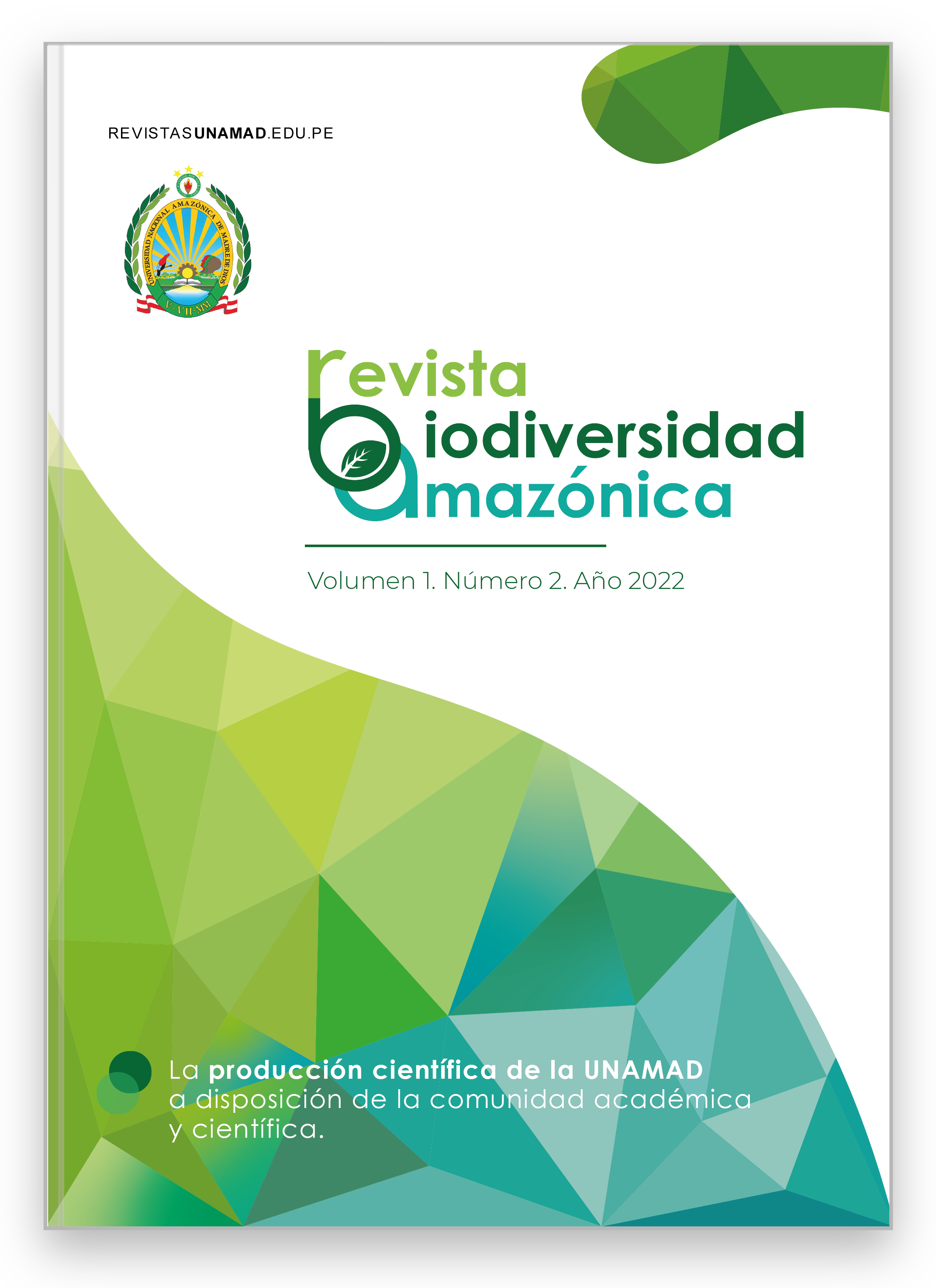 					Ver Vol. 1 Núm. 2 (2022): Revista Biodiversidad Amazónica
				
