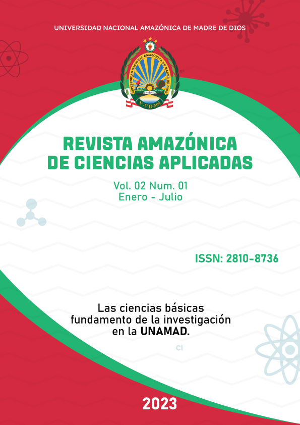 					Ver Vol. 2 Núm. 1 (2023): Revista Amazónica de Ciencias Básicas y Aplicadas
				